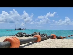 DN315 لوله HDPE شناور با PE هول و فشرده سازی فوم PU با چگالی بالا در داخل