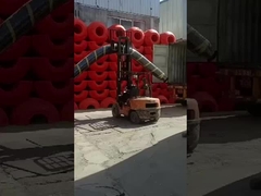 فلاتر لوله های رنگ نارنجی یا زرد HDPE با انعطاف پذیری خوب مقاومت در برابر پیری > 150N شناور