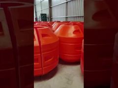 شناور لوله HDPE مقاوم در برابر خوردگی با شکل استوانه ای گالوانیزه گرم برای کاربردهای دریایی